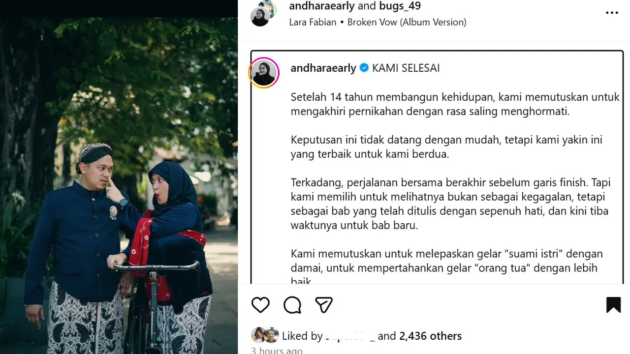 Andhara Early. (Instagram/ andharaearly)