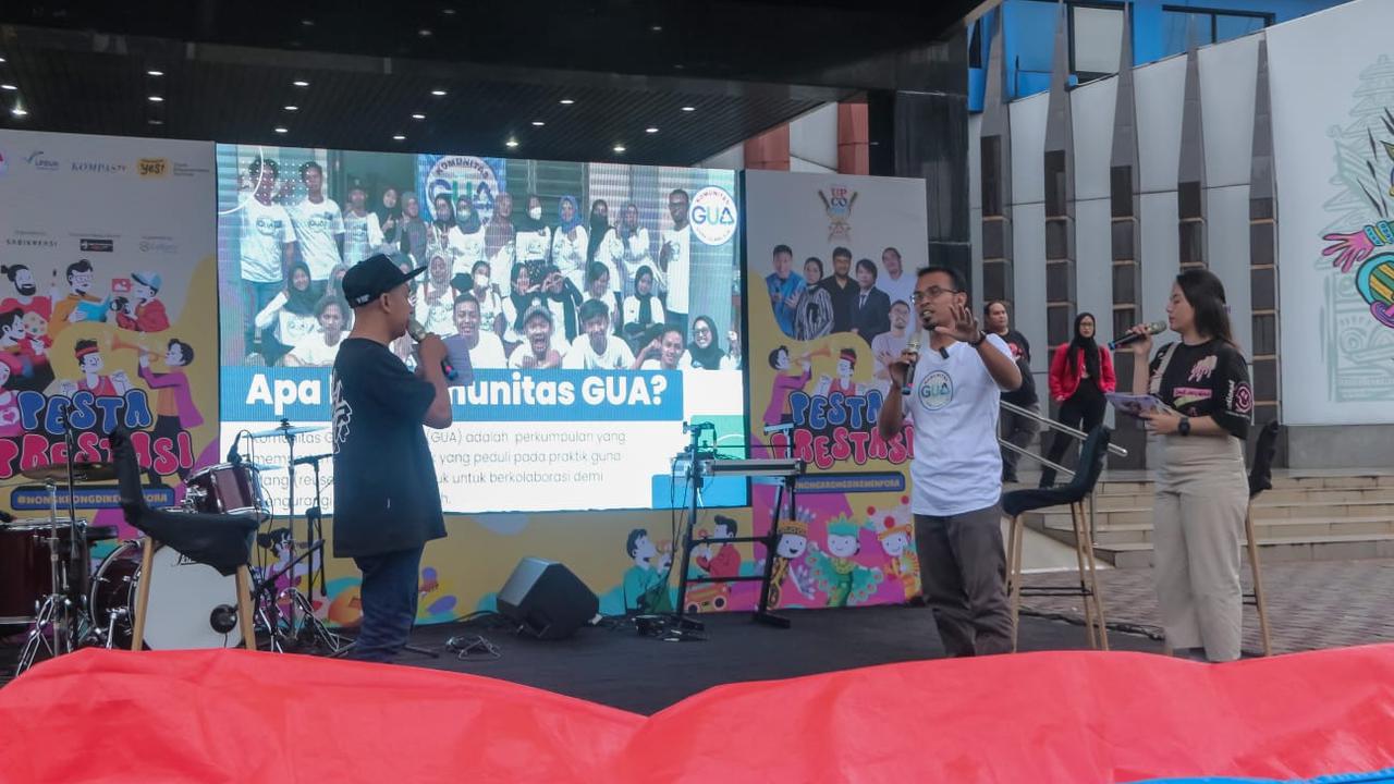Komunitas GUA Ikut Berpartisipasi di Pesta Prestasi Kemenpora