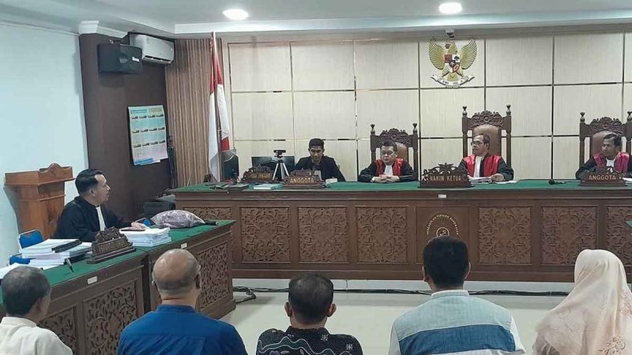 Lima Terdakwa Korupsi Pajak Daerah Aceh Barat Dituntut Total 14,5 Tahun Penjara
