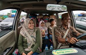 ilustrasi mudik (created by AI)