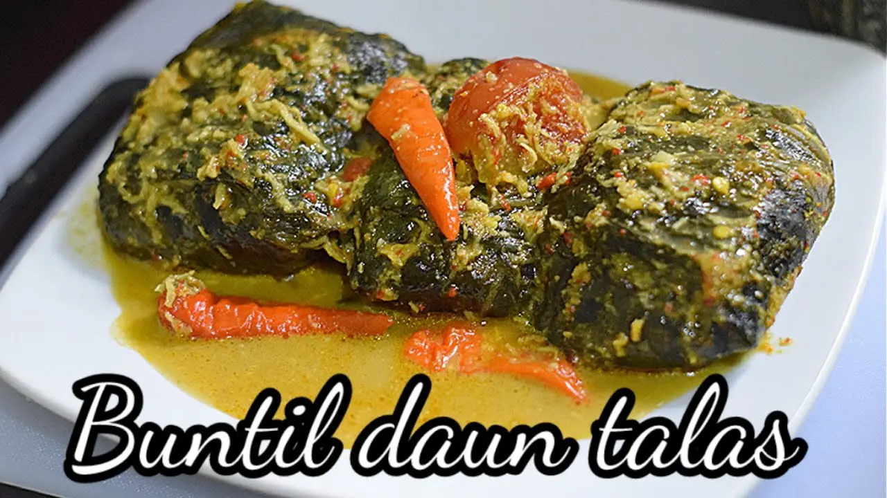 Buntil Daun Talas