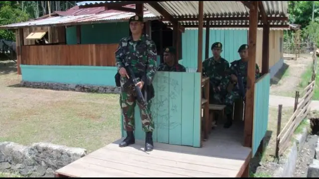  Setelah masuknya tentara Papua Nugini ke wilayah RI tepatnya di Kampung Yakyu, Kabupaten Merauke, awal Agustus lalu, TNI langsung mendirikan pos jaga di wilayah tersebut. Pos ini dijaga oleh pasukan pengamanan perbatasan.