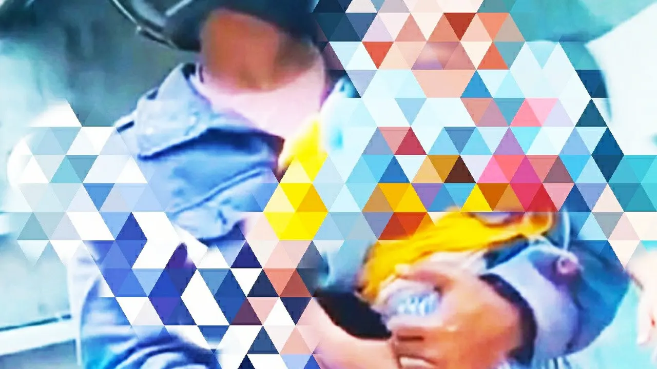 Tangkapan layar video cubit anak yang viral di medsos. (Foto: Istimewa)