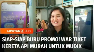 Bagi Anda yang suka berburu tiket promo, siap-siap ikut war tiket promo kereta api untuk mudik mulai besok, 20/03/2024. PT. KAI menyediakan dua jenis tiket promo, mulai dari harga Rp 150.000.