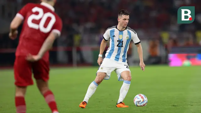 Giovani Lo Celso_Timnas Indonesia Vs Argentina