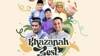 Poster resmi Khazanah Fest 2023. (Sumber: https://www.instagram.com/p/CqIh-DRS88X/?hl=en)