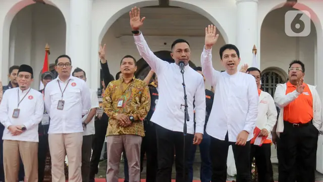 Tiga Paslon Pilgub Jakarta 2024 Ikuti Deklarasi Kampanye Damai
