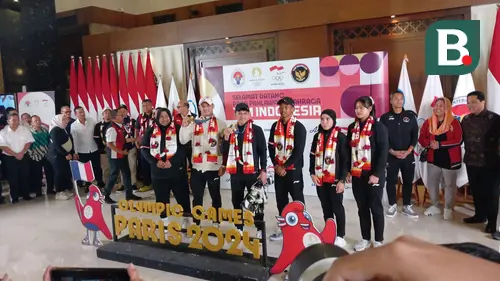 Sambutan Atlet Indonesia di Olimpiade 2024