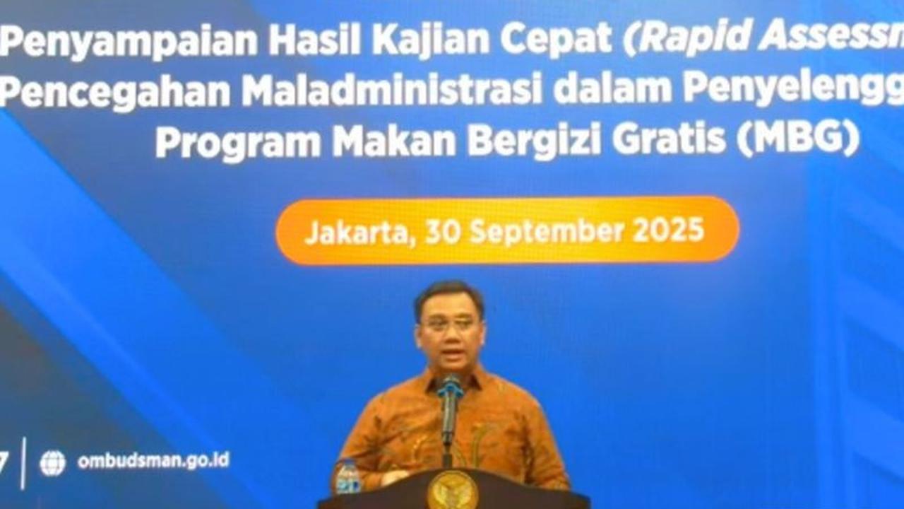 Terungkap 4 Potensi Malaadministrasi, Ombudsman RI Desak Perbaikan Tata Kelola Program Makan Bergizi Gratis