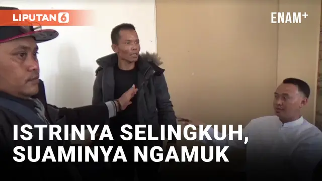 VIDEO: Diduga Istrinya Selingkuh, Seorang Pria Ngamuk di Kantor Kemenag