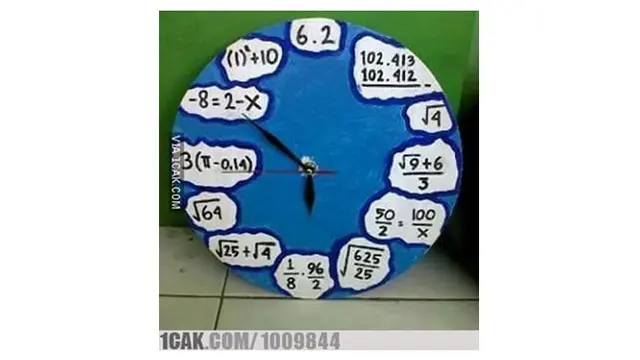 6 Jam Dinding Ini Bikin Mikir Keras, Anak yang Suka Matematika Tertantang