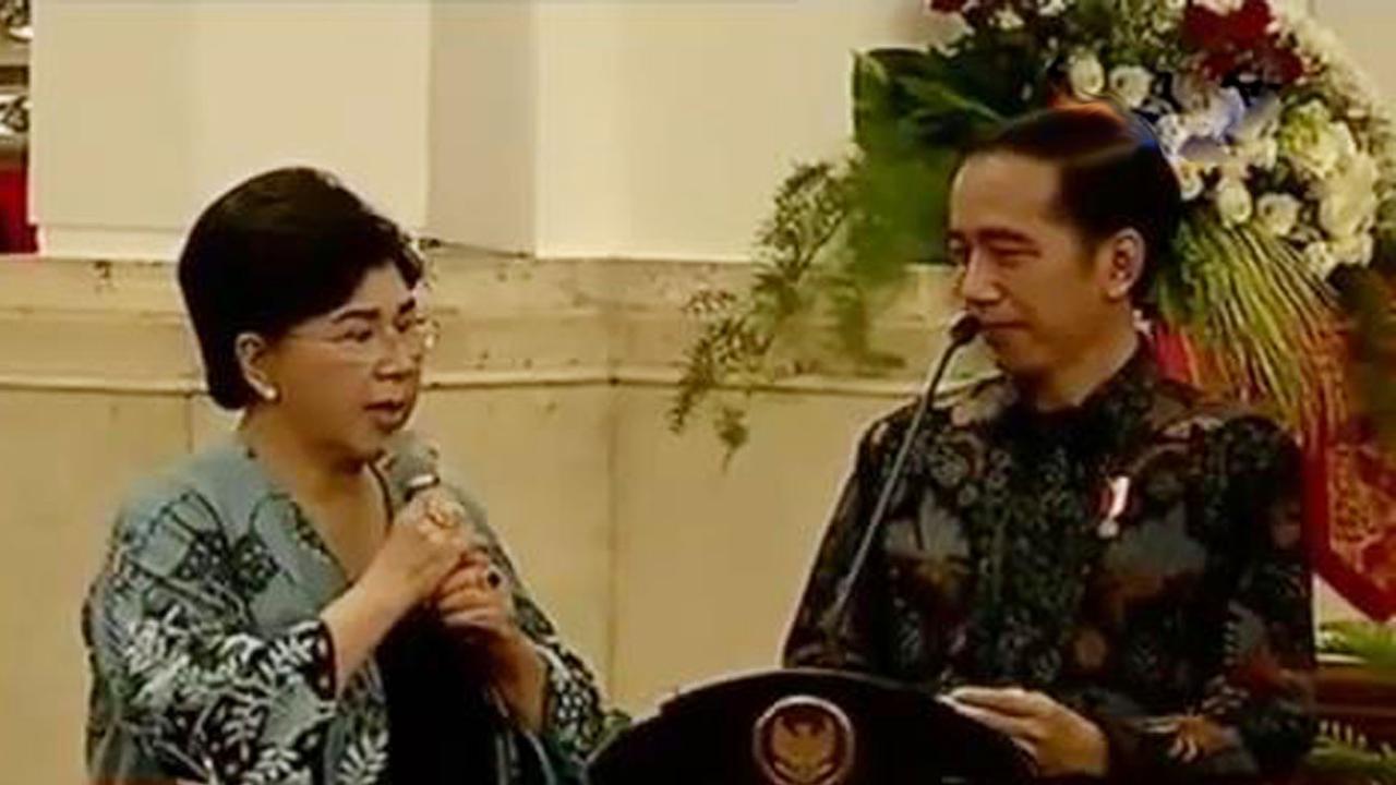 Jokowi Bertemu Artis Ibu Kota