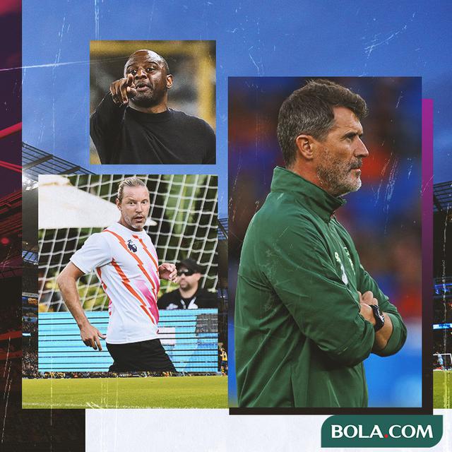 Ilustrasi - Alan Smith, Patrick Vieira, Roy Keane