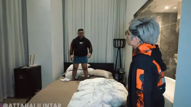 Area kamar tidur Ajudan Pribadi (YouTube Atta Halilintar)