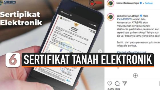 VIDEO: Sertifikat Tanah Berubah Jadi Elektronik
