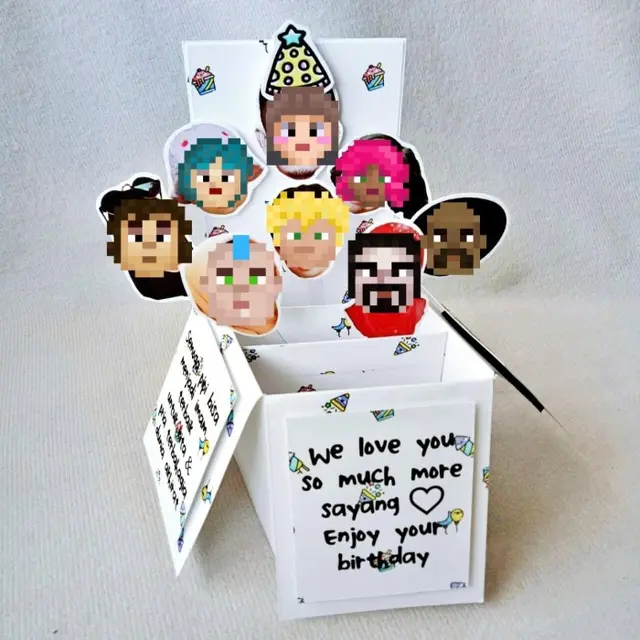 Custom Pop Up Card