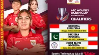 Jadwal Live Streaming Timnas Putri Indonesia pada Kualifikasi AFC Women’s Asian Cup 2026 di Vidio