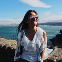 Selama 10 hari Kirana Larasati mengisi liburan di Amerika Serikat belum lama ini. Beberapa tempat disambangi Kirana yang tak mengajak buah hatinya. Ia bersama dengan teman-temannya. (Instagram/kiranalarasati)