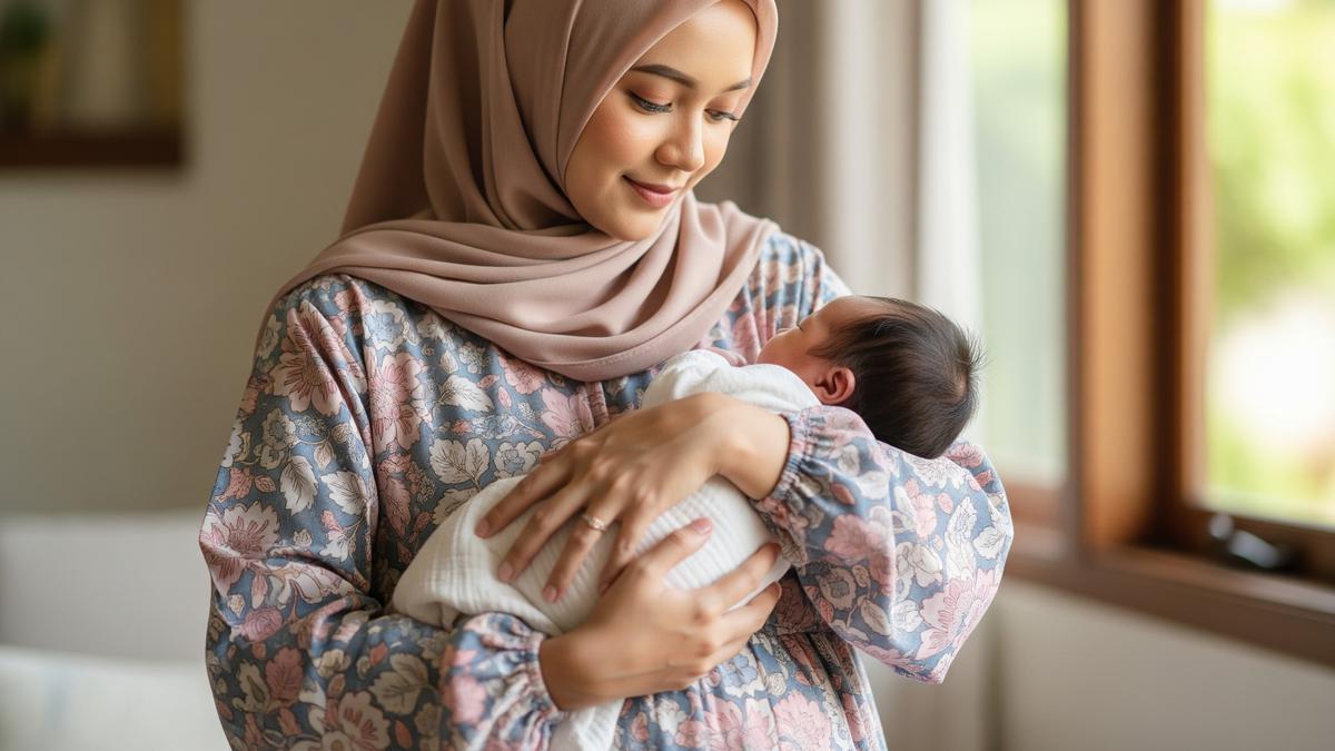 5 Bahan Gamis Nyaman untuk Ibu Menyusui agar Tetap Anggun dan Bebas Gerah