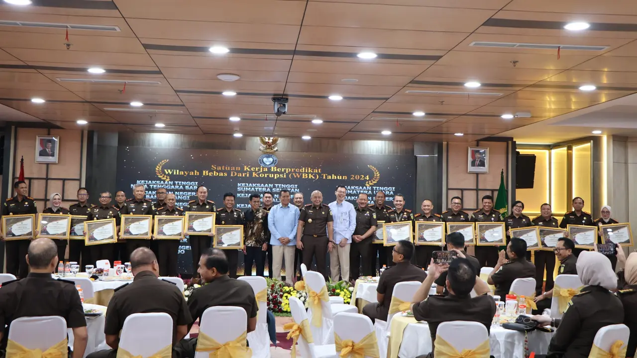 Apresiasi dan Penghargaan Reformasi Birokrasi di Lingkungan Kejaksaan RI Tahun 2024