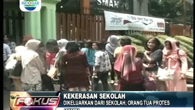 Kekerasan Sekolah, Dikeluarkan dari Sekolah, Orangtua Protes
