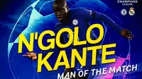 Berita Infografis - Man Of The Match N'Golo Kante (Bola.com/Adreanus TItus)