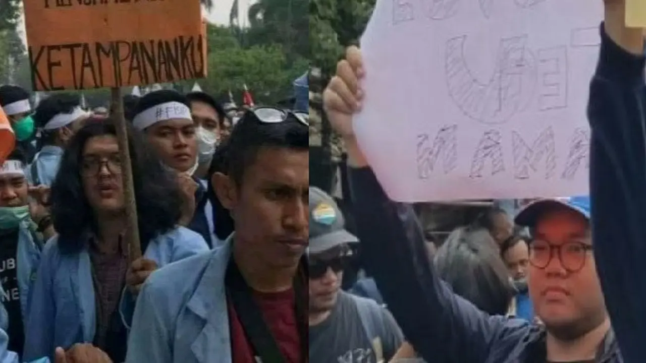 poster nyeleneh mahasiswa