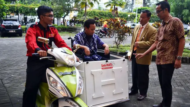 Mahasiswa UNY Bersama Honda Kembangkan Kendaraan Khusus Difabel
