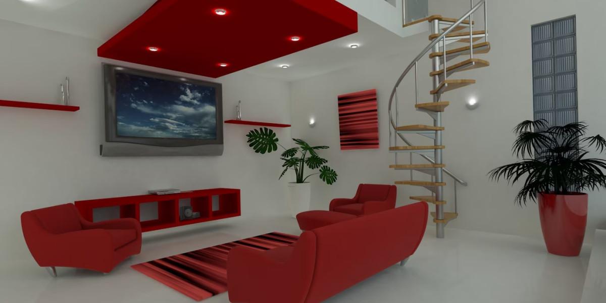 Ilustrasi Desain Tangga untuk Kamar Mezzanine