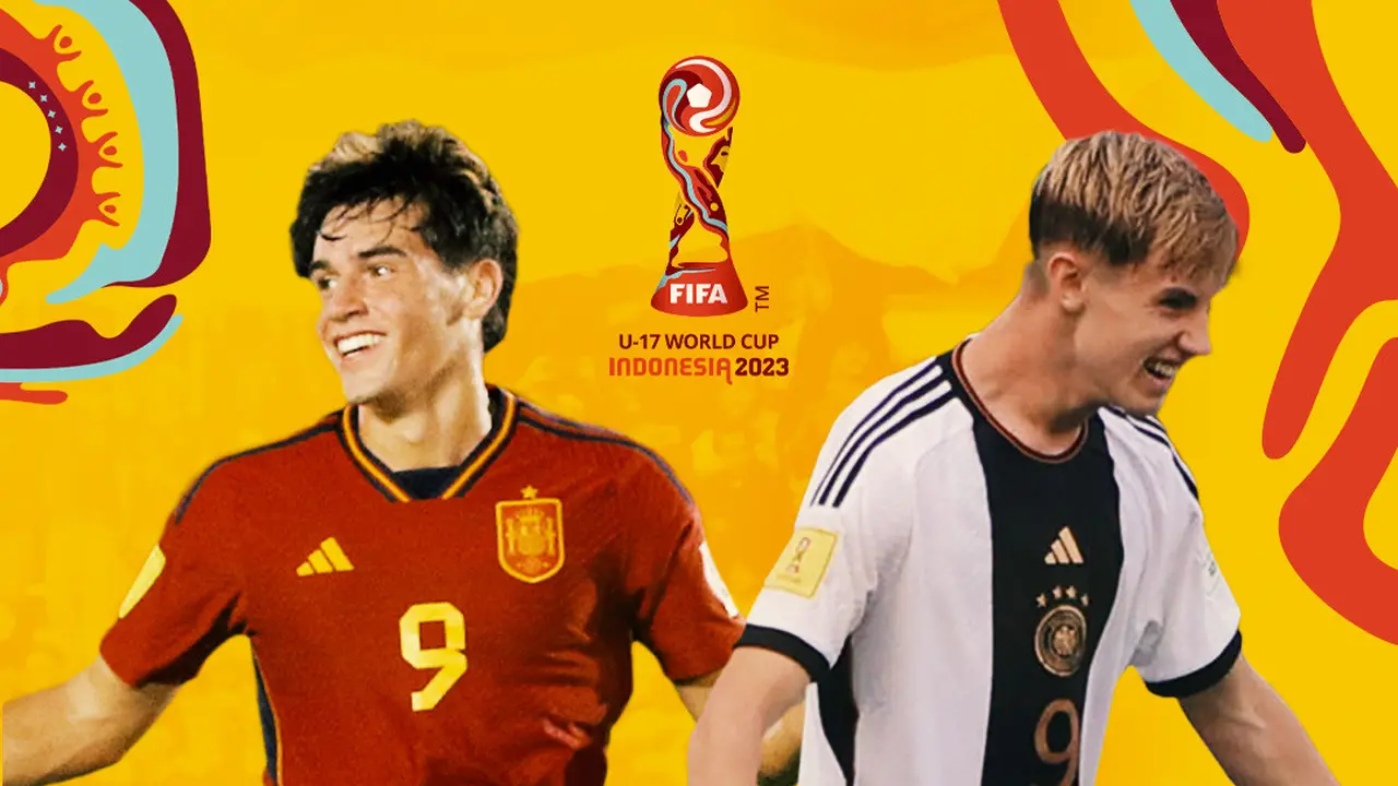 Perempat Final Piala Dunia U-17 - Spanyol Vs Jerman_Duel Pemain