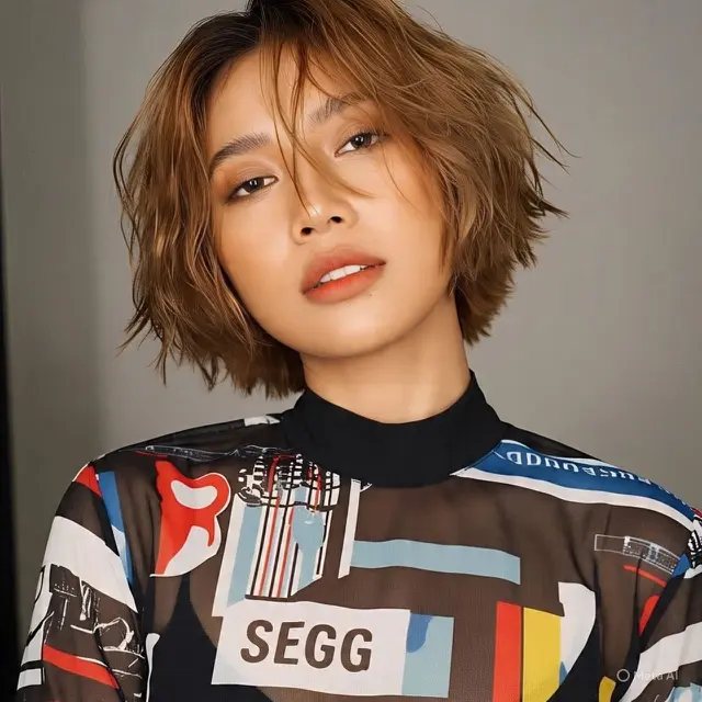 Messy Segi Crop - Edgy & Modern