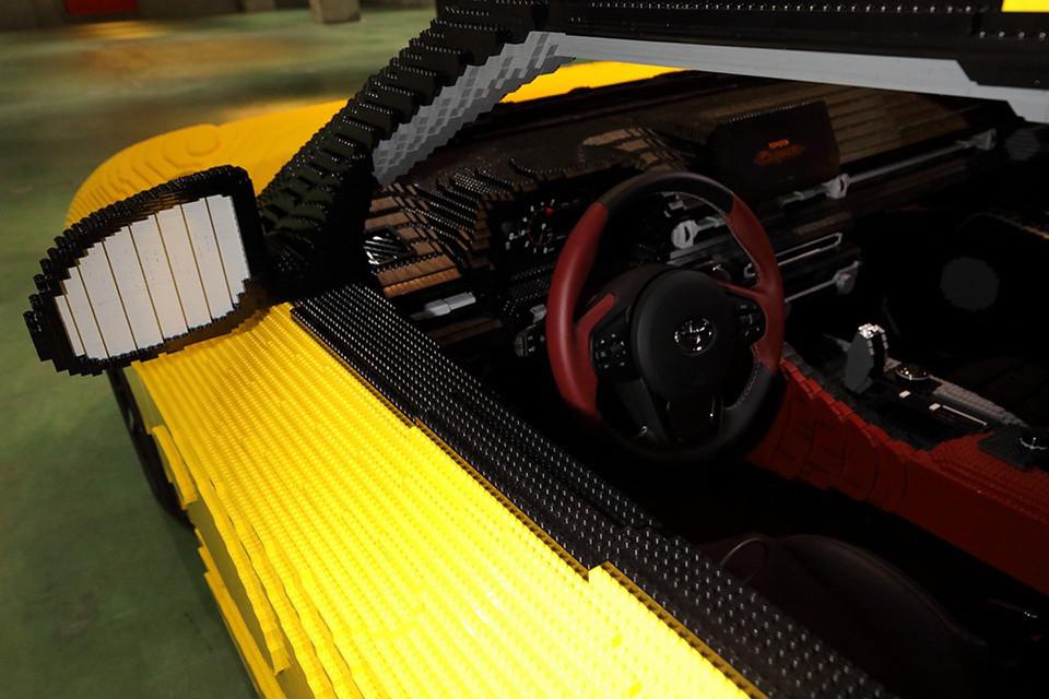 Toyota GR Supra versi Lego (Toyota)