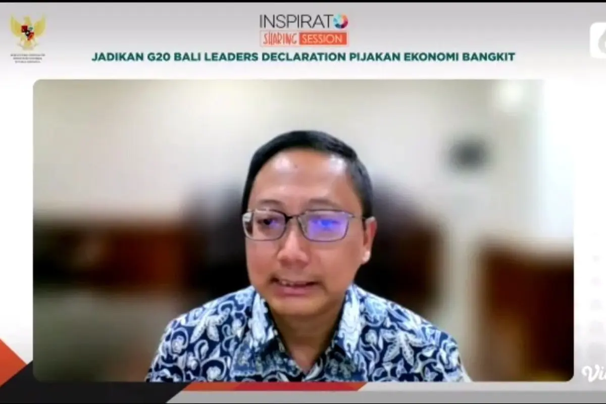 Pengamat sekaligus Rektor Unika Atma Jaya Jakarta Agustinus Prasetyantoko dalam Inspirato Sharing Session Liputan6.com bertajuk 'Jadikan G20 Bali Declaration Pijakan Ekonomi Bangkit', Jumat (9/12/2022).