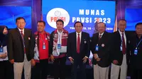 Penutupan Munas PBVSI yang diikuti 33 Pengprov PBVSI dari 34 provinsi anggota PBVSI di seluruh Indonesia kemabli memilih Imam Sudjarwo sebagai ketua umum periode 2023-2027.