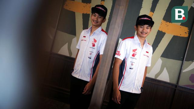 Pembalap Astra Honda Racing Team Fadillah Arbi Aditama
