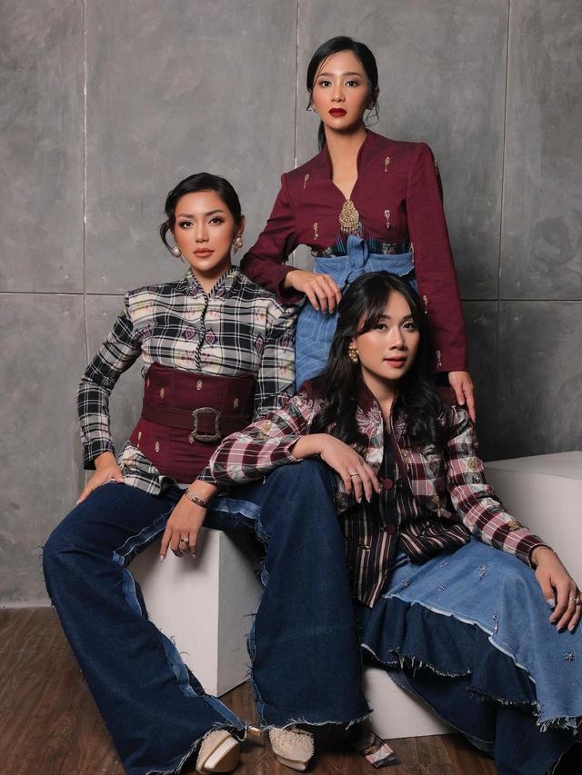 6 Pemotretan Puput Nastiti Bareng Jessica Iskandar dan Bunga Zainal, Bikin Pangling