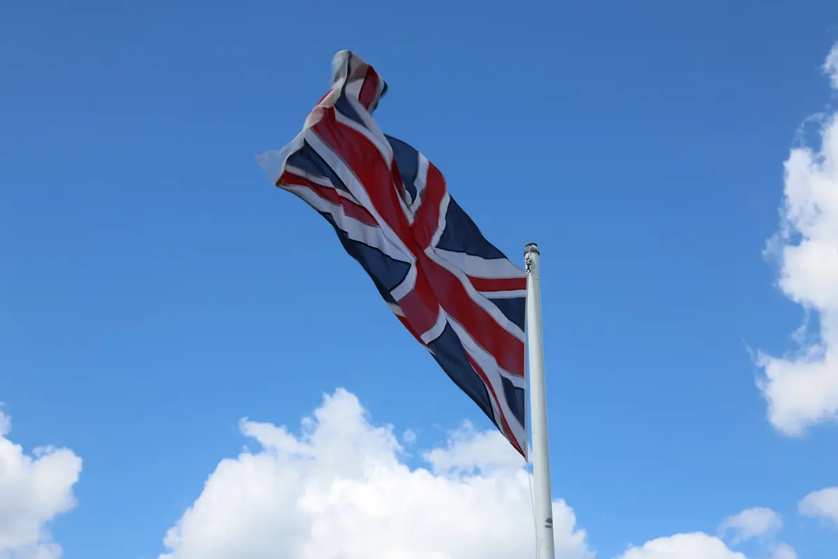 Ilustrasi Bendera Inggris