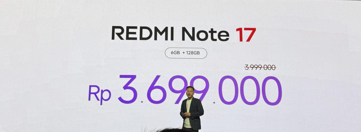 Harga REDMI Note 17
