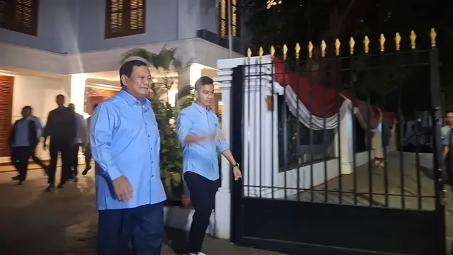 Prabowo Dampingi Gibran Rakabuming Raka Jelang Debat
