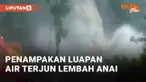 Air Terjun Lembah Anai Meluap, Jalan Lintas Sumatra Macet