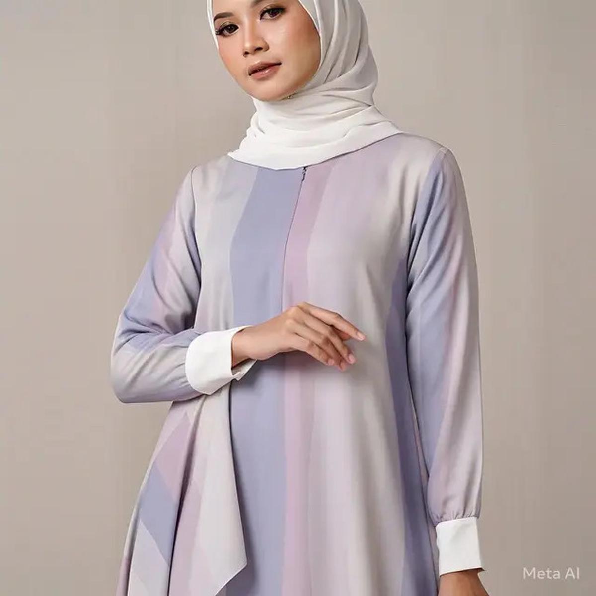6 Model Gamis dengan Gaya Simpel tapi Mewah dan Cantik, Inspirasi Terbaru 2025