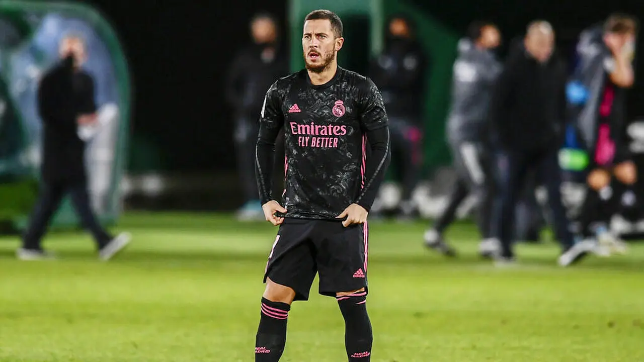 Foto Liga Spanyol: Reaksi Pemain Real Madrid Usai Gagal Menaklukkan Elche