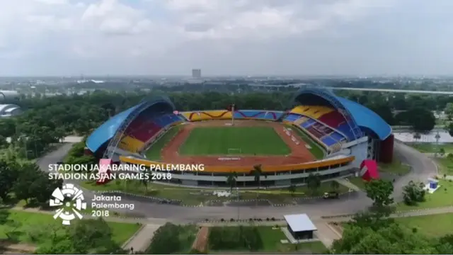 Berita video Stadion Jakabaring Palembang akan menjadi venue Asian Games 2018 yang akan berlangsung pada 18 Agustus - 2 September 2018.