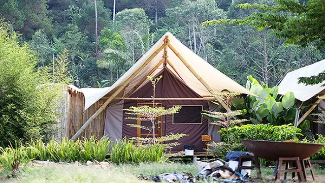 Glamping di Legok Kondang, Ciwidey, Jawa Barat
