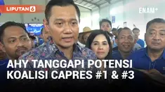 AHY Komentari Wacana Koalisi Kubu Anies dan Ganjar