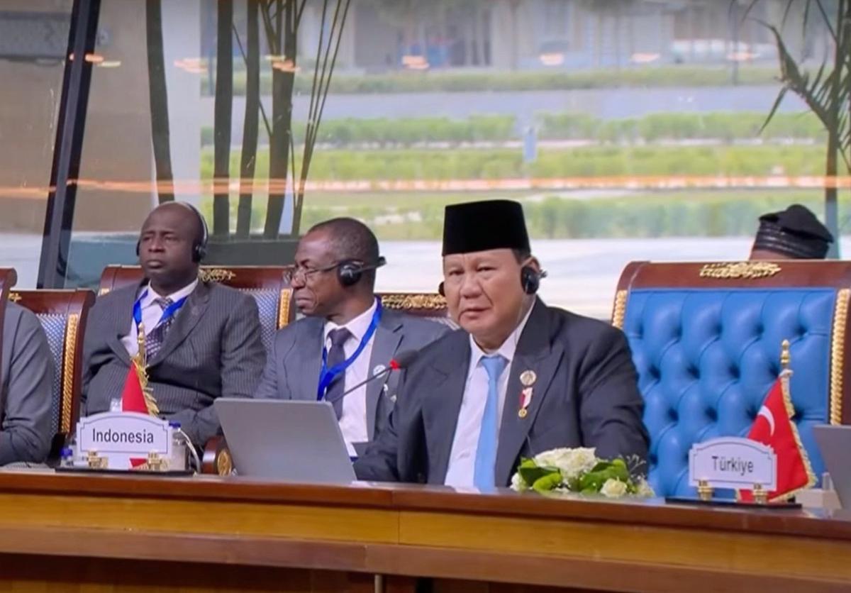 Prabowo di forum D8