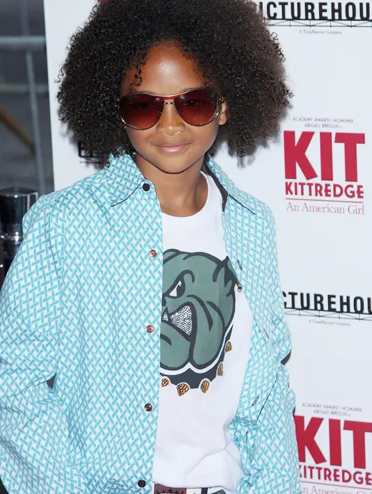 Kalau ini penampulan Jaden SMith saat premier Kit Kittredge: An American Girl pada tahun 2008. (HENRY LAMB/BEI/REX/SHUTTERSTOCK/HollywoodLife)