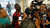 Makan Konate bicara soal kondisi terkini Persib. (Bola.com/Muhammad Ivan Rida)