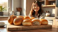 Resep Roti Manis Lembut dan Empuk ala Bakery
