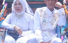 Bak Ratu dan Raja Sehari, 100 Pasangan Nikah Massal Ditawari Bulan Madu di Rumah Wali Kota Palembang